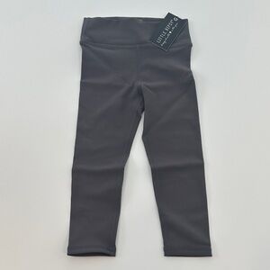 NWT Little Bipsy Charcoal Baby Athletic Ribbed Leggings